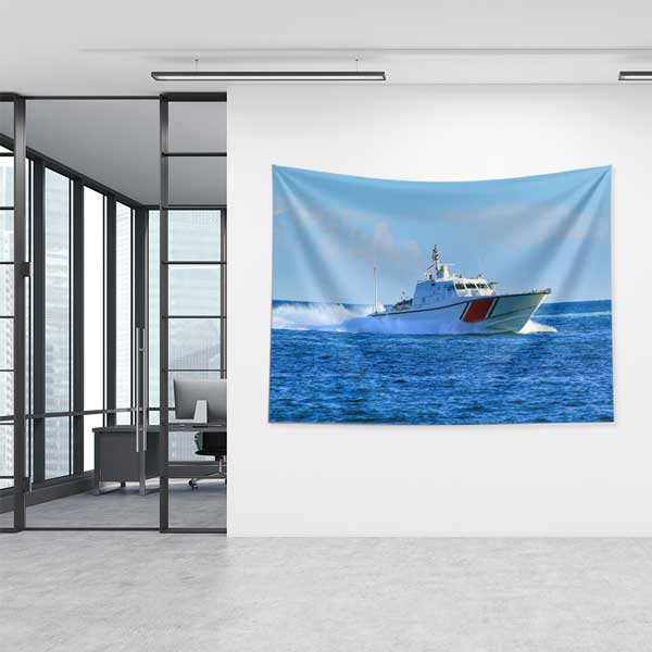 Deniz - Askeri Duvar Örtüsü