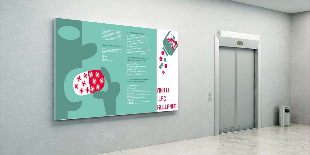 İlaç Kullanımı Duvar Posteri