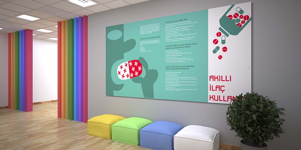 İlaç Kullanımı Duvar Posteri