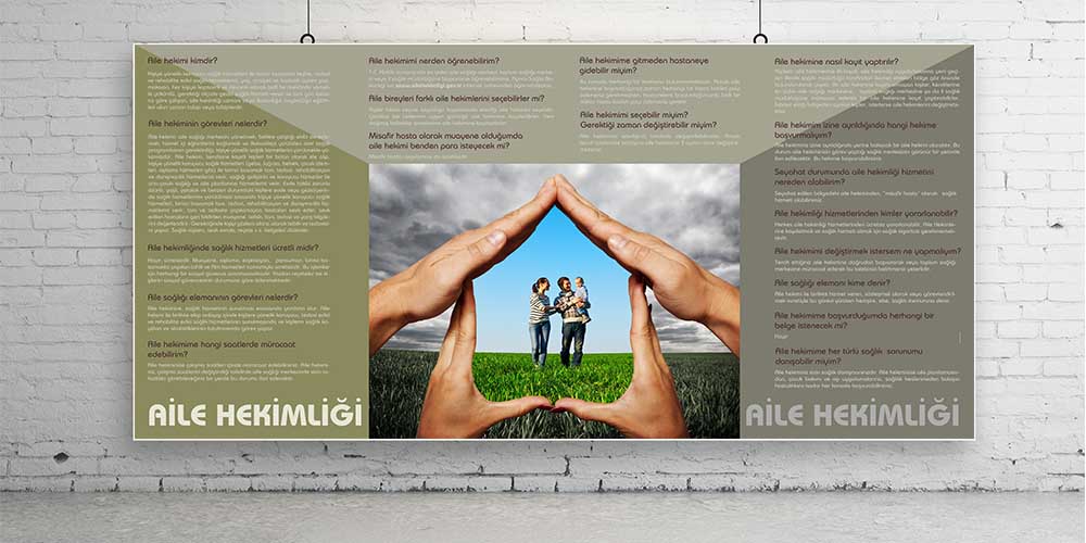 Aile Hekimliği Duvar Posteri