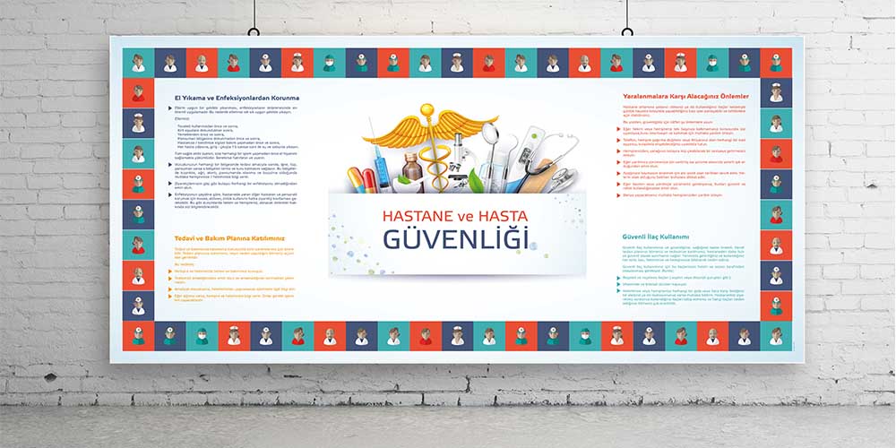 Sağlıklı Yaşam Duvar Dekoru