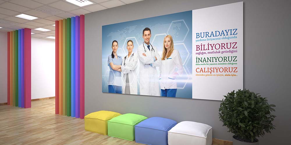 Sağlıklı Yaşam Duvar Dekoru