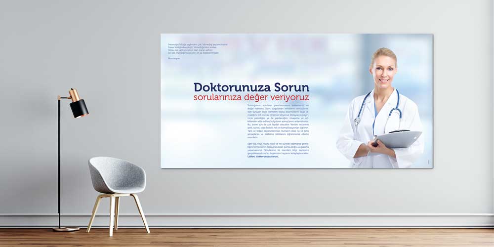 Sağlıklı Yaşam Duvar Dekoru