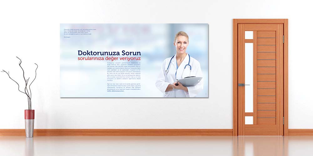 Sağlıklı Yaşam Duvar Dekoru
