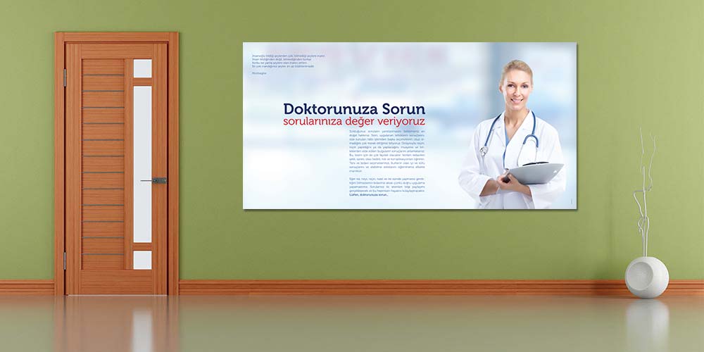 Sağlıklı Yaşam Duvar Dekoru