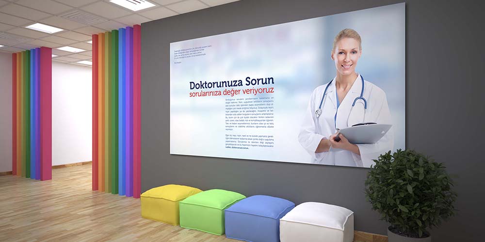 Sağlıklı Yaşam Duvar Dekoru