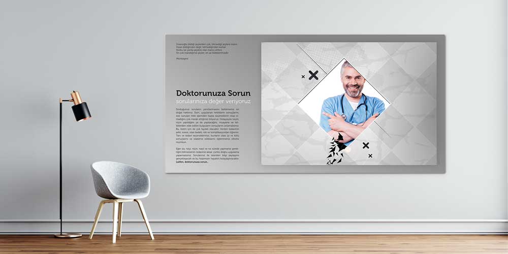 Sağlıklı Yaşam Duvar Dekoru