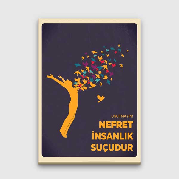 Değerler Eğitimi Duvar Tablosu