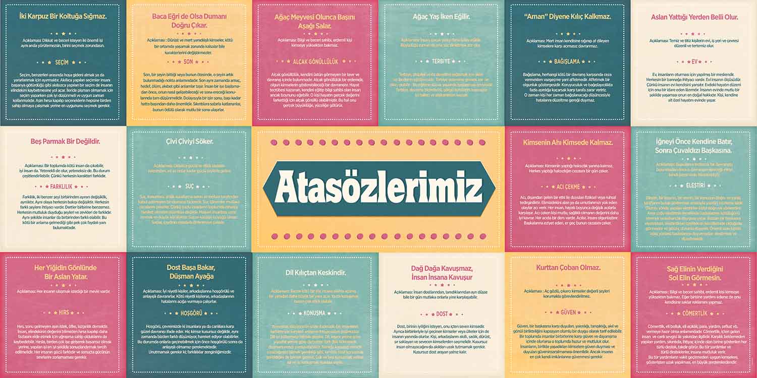 Dil - Anlatım Duvar Posteri