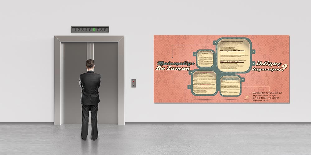 Matematik Okul Duvar Posteri