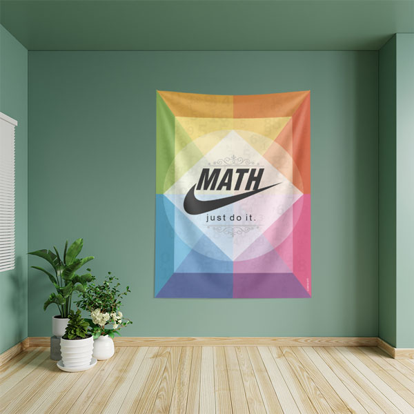 Matematik Okul Duvar Örtüsü