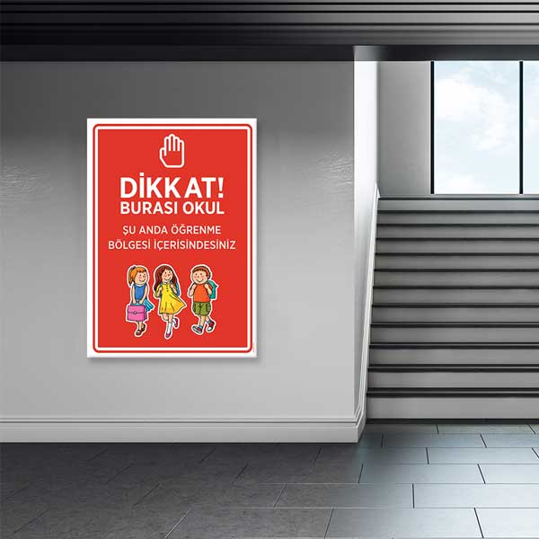 Okul ve Sınıf Kuralları Posteri