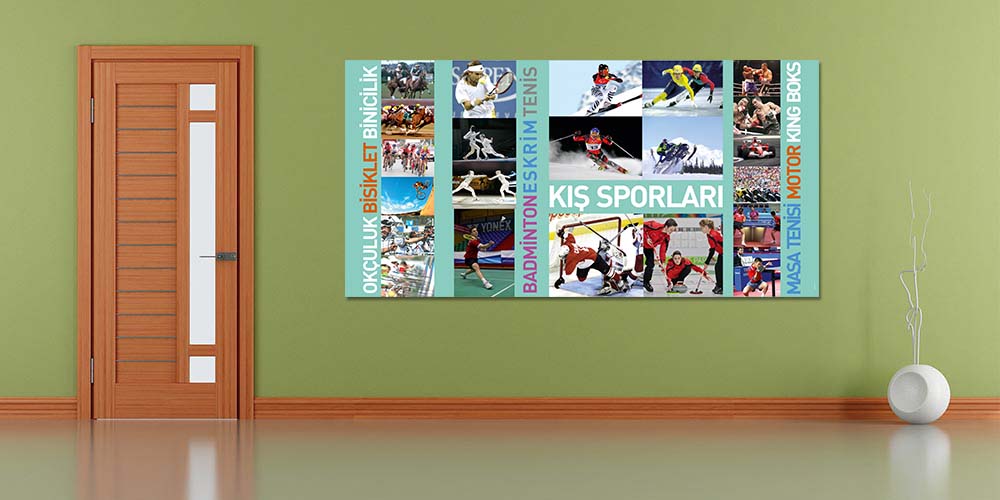 Spor - Beden Eğitimi Duvar Posteri