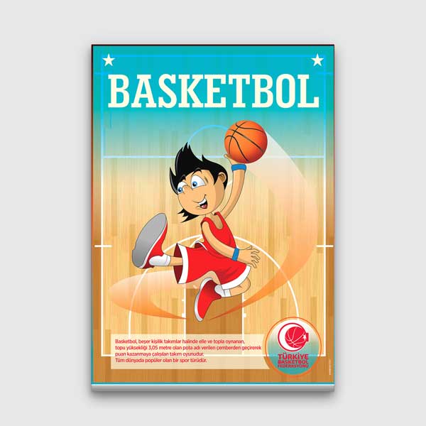 Spor - Beden Eğitimi Duvar Tablosu