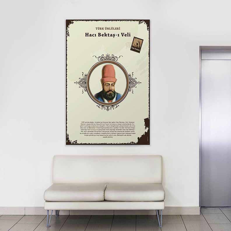 Türk Büyükleri Duvar Posteri