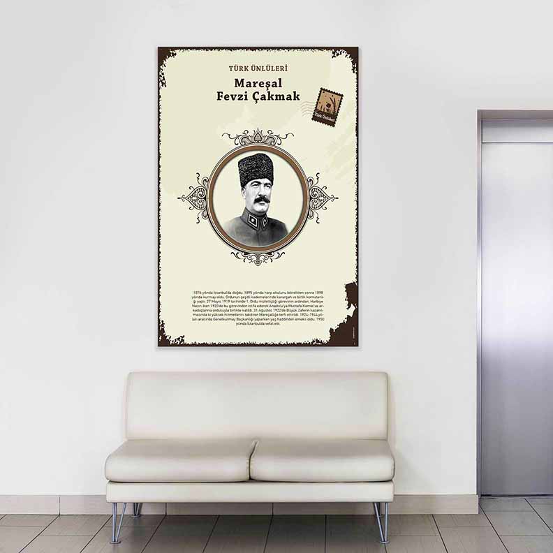 Türk Büyükleri Duvar Posteri