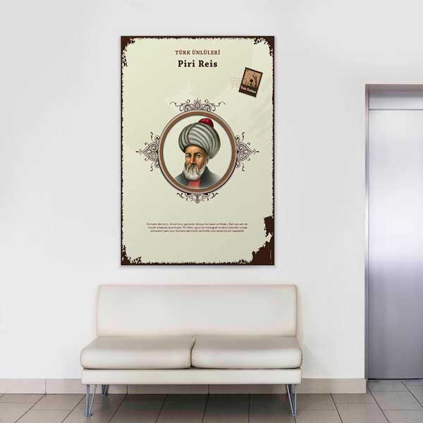 Türk Büyükleri Duvar Posteri