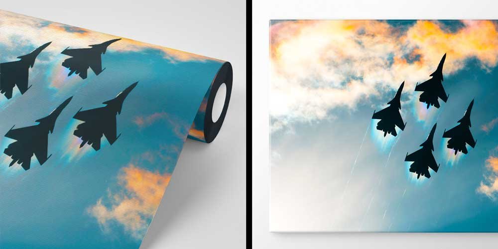 air-force-wall-art-10950-03 Jet Filosu Hava Gösterisi Duvar Kağıdı 10950