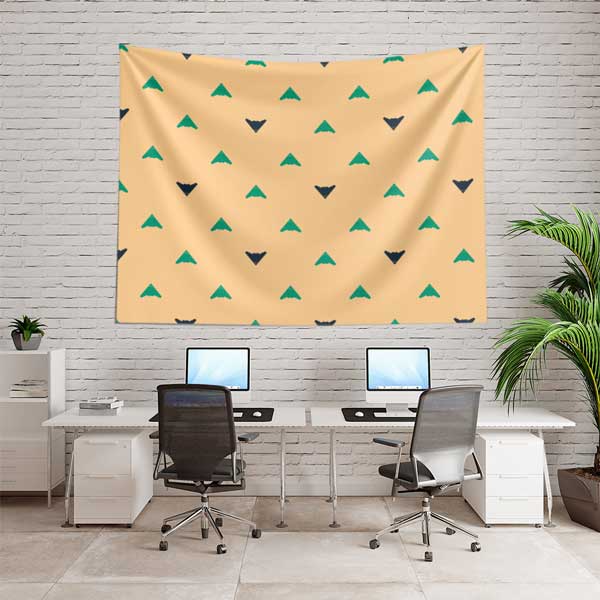 Minimalist Hayalet Uçak Desenli Duvar Örtüsü 11057