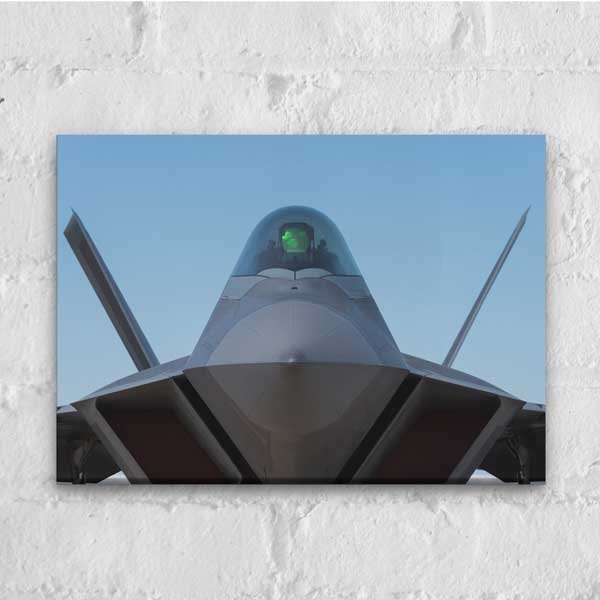 F-22 Raptor Savaş Uçağı Kokpit Kanvas Tablo – 11207