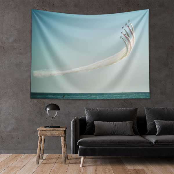 Türk Yıldızları Akrobasi Gösterisi Duvar Örtüsü 11054