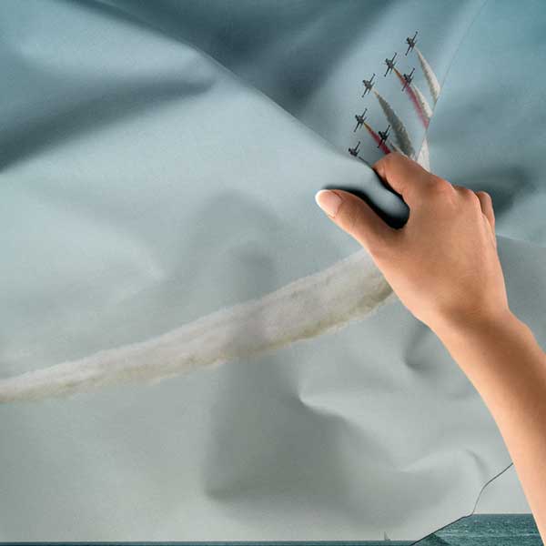 Türk Yıldızları Akrobasi Gösterisi Duvar Örtüsü 11054