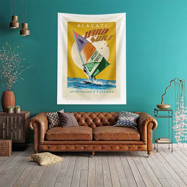 Alaçatı Windsurf Duvar Örtüsü 11826
