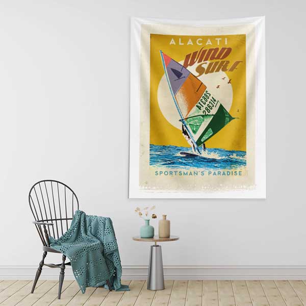 Alaçatı Windsurf Duvar Örtüsü 11826