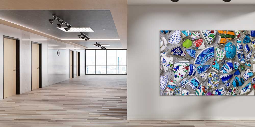 Anadolu Kültürü Çini ve Seramik Motifli Büyük Ebatlı Duvar Dekoru 11971