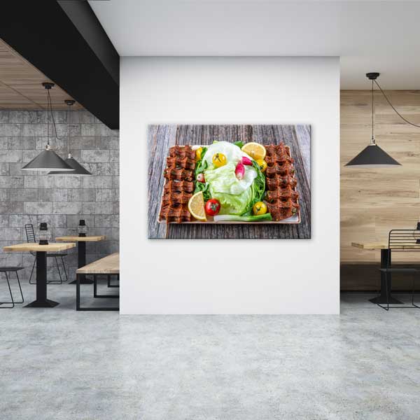 Çiğ Köfte Anadolu Mutfağı Duvar Tablosu – 12180