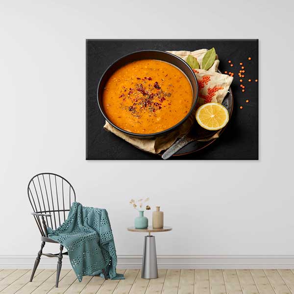 Mercimek Çorbası Anadolu Mutfağı Duvar Tablosu – 12181