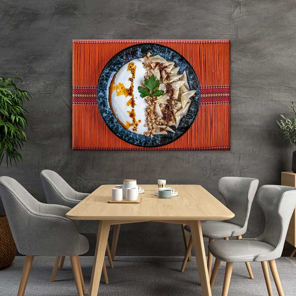 Mantı Anadolu Mutfağı Duvar Tablosu – 12182