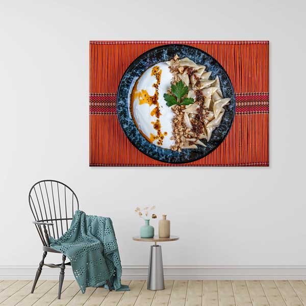 Mantı Anadolu Mutfağı Duvar Tablosu – 12182