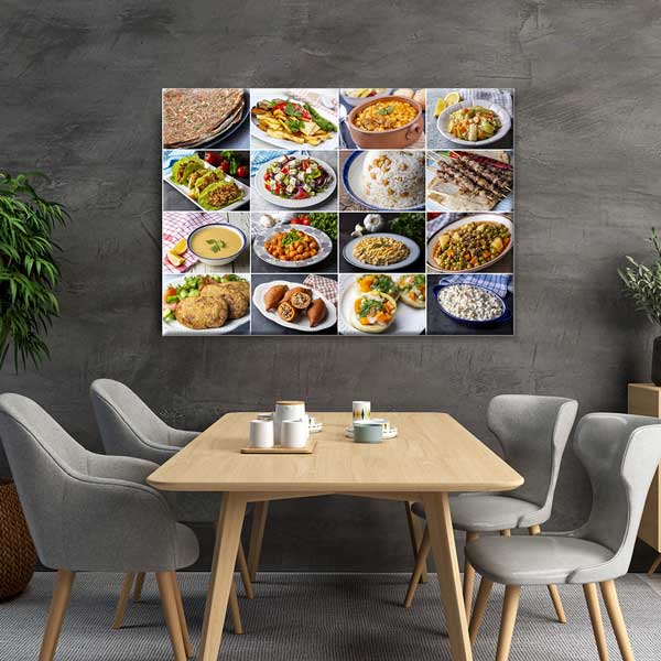 Anadolu Yemekleri Koleksiyonu Duvar Tablosu – 12188