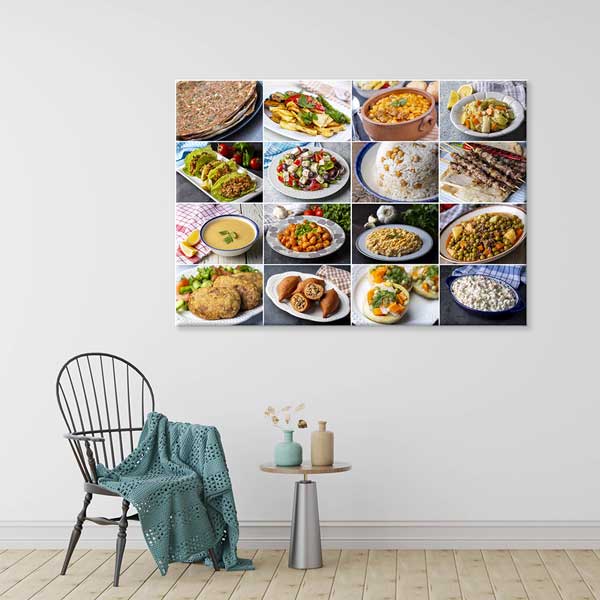 Anadolu Yemekleri Koleksiyonu Duvar Tablosu – 12188