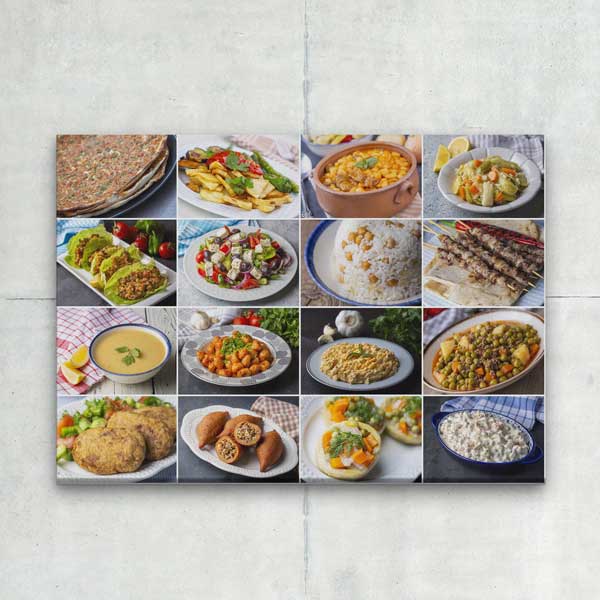 Anadolu Yemekleri Koleksiyonu Duvar Tablosu – 12188
