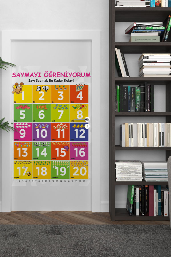 Bebek - Çocuk Odası Kapı Tasarımı 9965