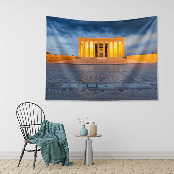 anitkabir-duvar-ortusu-6217-02 Anıtkabir Gece Işıltısı Duvar Örtüsü Kumaş Baskı 6217