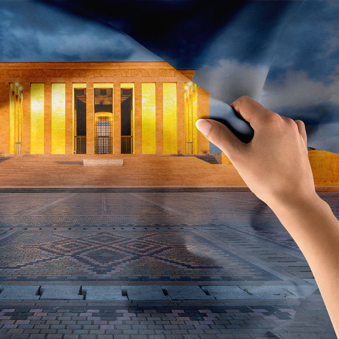 anitkabir-duvar-ortusu-6217-06 Anıtkabir Gece Işıltısı Duvar Örtüsü Kumaş Baskı 6217