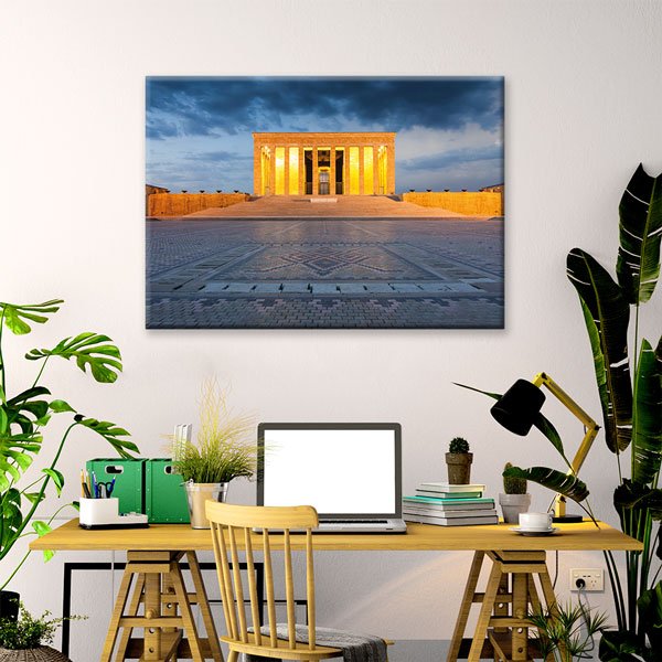 Anıtkabir Akşam Işığında Duvar Tablosu | Atatürk Anıtı Kanvas Baskı 6196