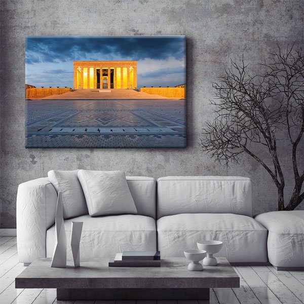 Anıtkabir Akşam Işığında Duvar Tablosu | Atatürk Anıtı Kanvas Baskı 6196