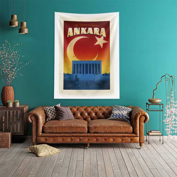 Ankara Anıtkabir Temalı Duvar Örtüsü 11832