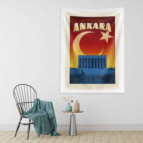 Ankara Anıtkabir Temalı Duvar Örtüsü 11832