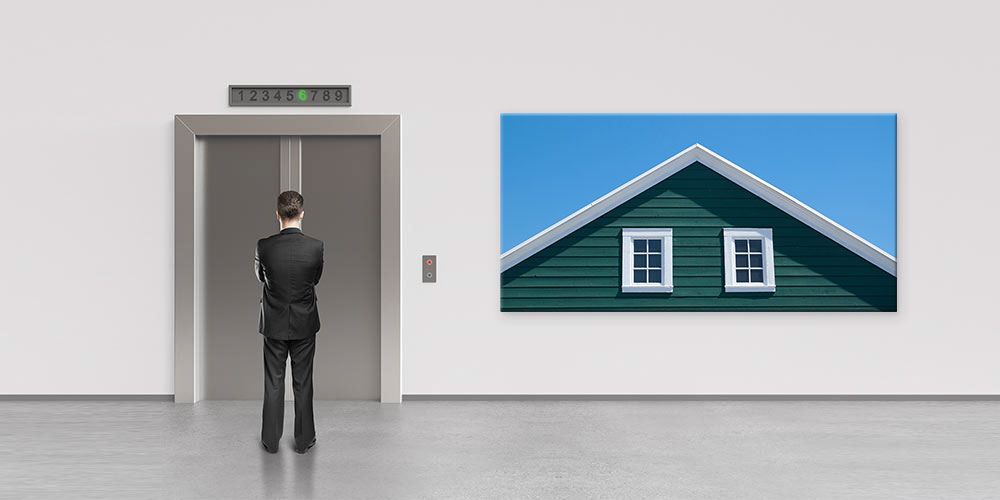 architecture-wall-art-decor-7896-05 Yeşil Cephe ve Çatı Detaylı Mimari Büyük Ebatlı Duvar Dekoru 7896