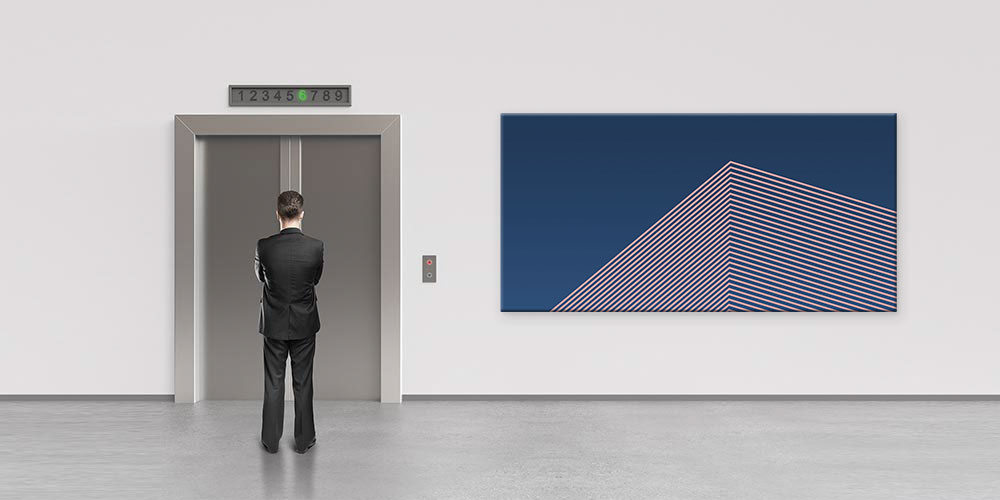 Mimarlık ve Geometrik Çizgiler Temalı Büyük Ebatlı Duvar Dekoru 7890