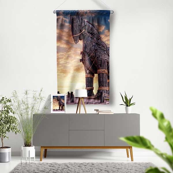 Truva Atı Askeri Duvar Dekorasyonu 11158