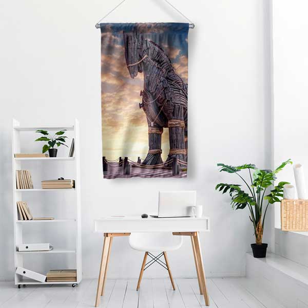 Truva Atı Askeri Duvar Dekorasyonu 11158