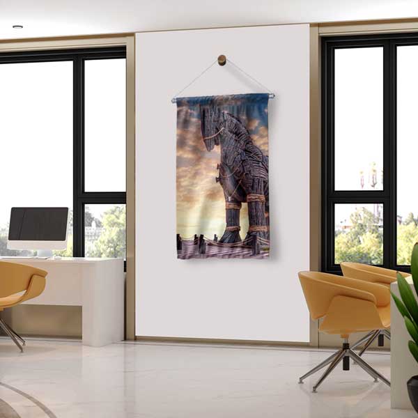 Truva Atı Askeri Duvar Dekorasyonu 11158