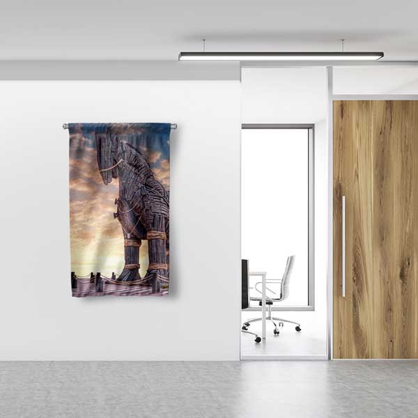 Truva Atı Askeri Duvar Dekorasyonu 11158