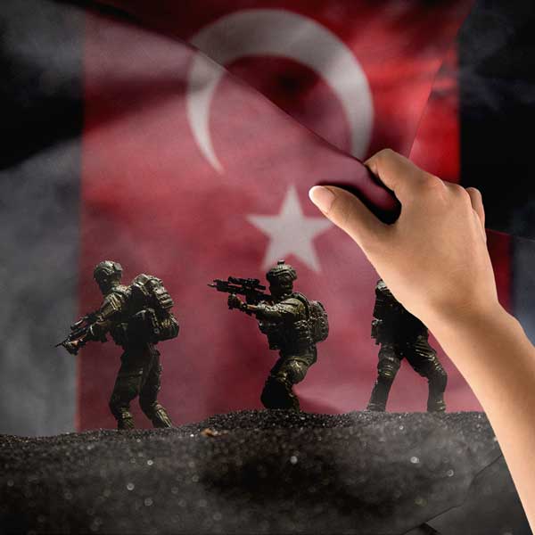 askeri-duvar-dekoru-11092-04 Türk Askeri Timi ve Bayrak Duvar Örtüsü 11092